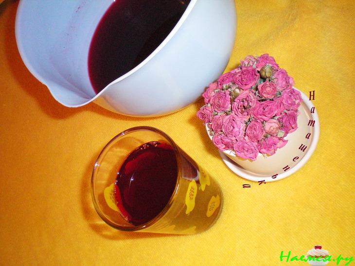 Брусничный морс