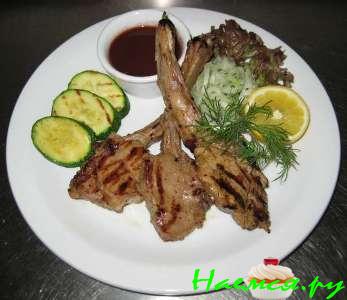 Телятина на гриле