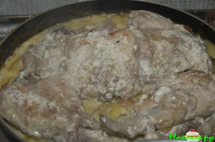 Кролик по-мальтийски (мой вариант)