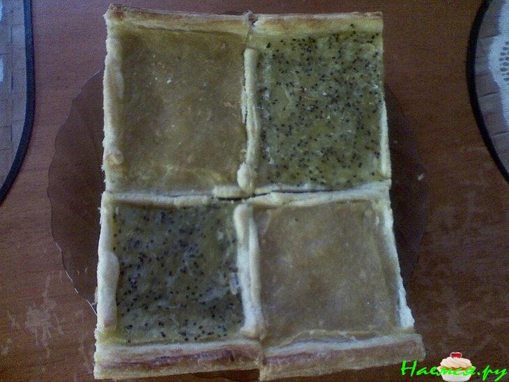 'Дуэт' (слоёный пирожок) 'Дуэт' (слоёный пирожок)