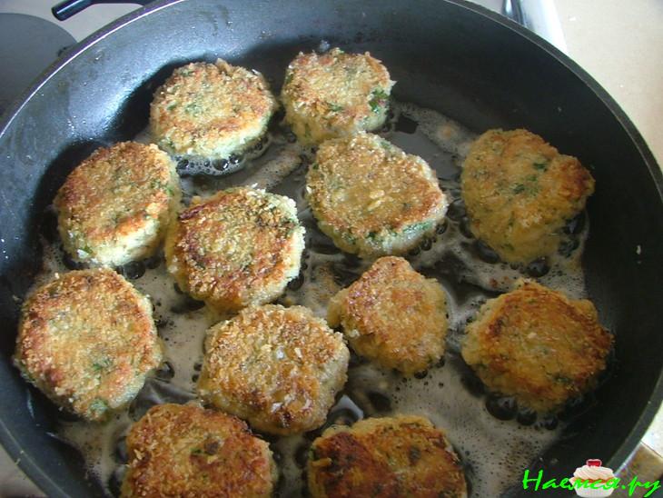 Котлетки из крабов 