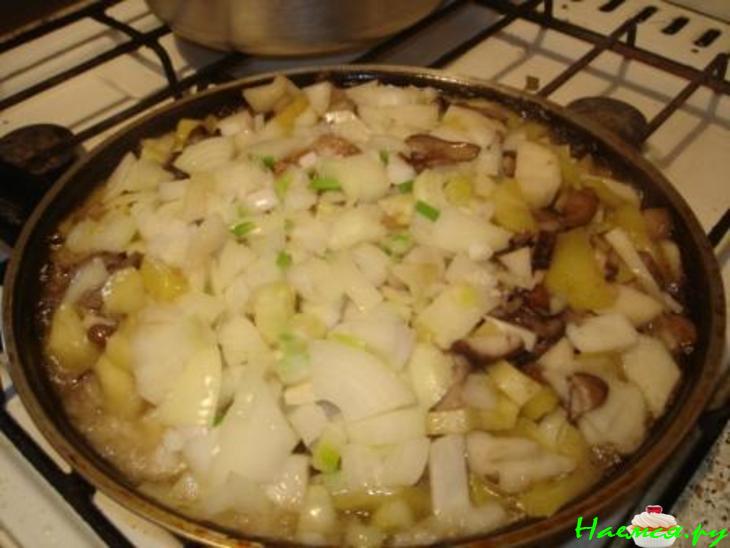 Грибы с картошкой