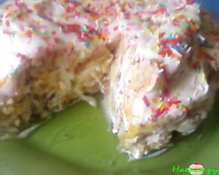 Торт 'Фруктовый хаос' Торт 'Фруктовый хаос'