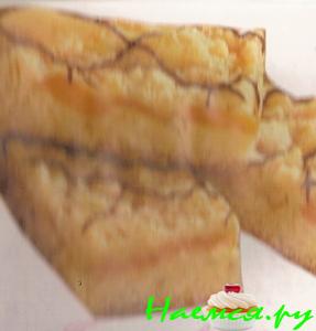 Пирожное 'Персиковое с хрустящей начинкой' Пирожное 'Персиковое с хрустящей начинкой'