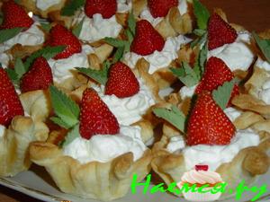 Корзиночки с клубникой