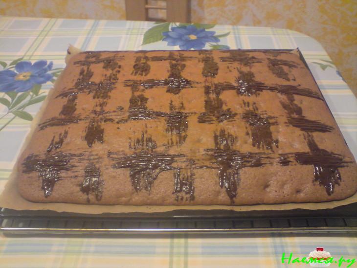 Пирог шоколадно-ореховый 'Квики'