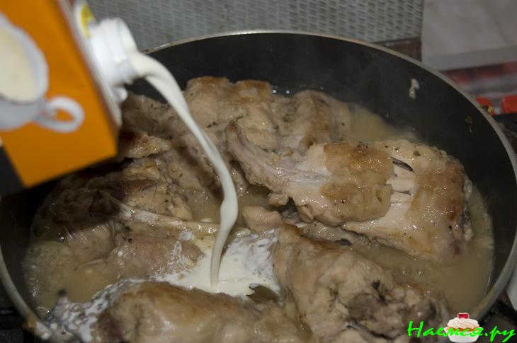 Кролик по-мальтийски (мой вариант)