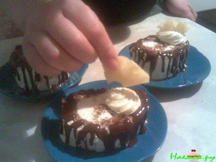 Пирожное "Зебра"