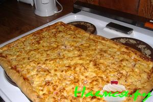 Пицца для внучки