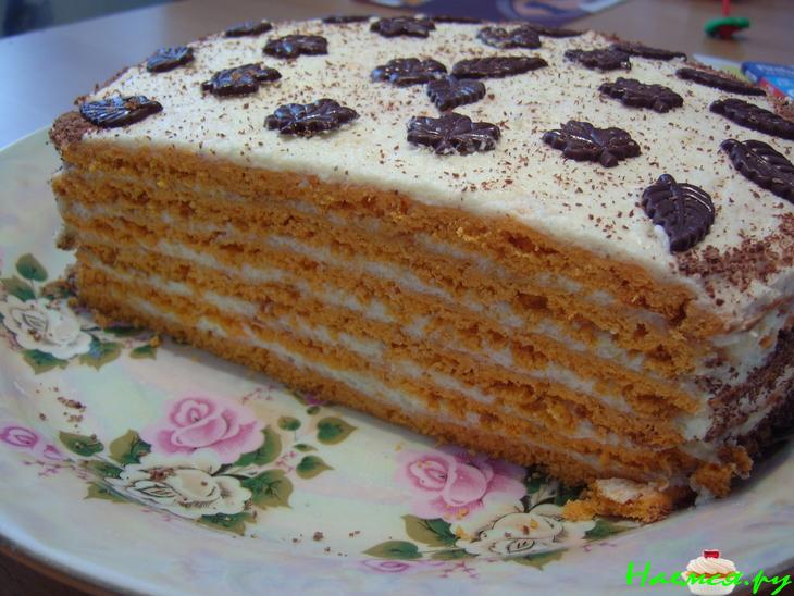 Торт 'Рыжая Галинка'