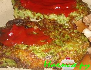 Котлеты из брокколи