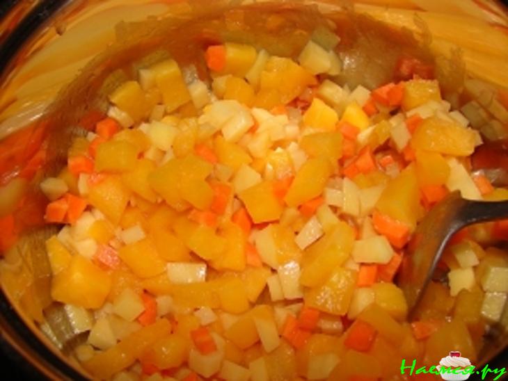 Суп из тыквы и моркови