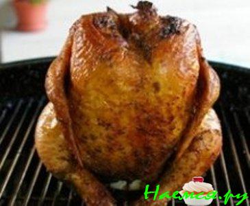 Курица на банке