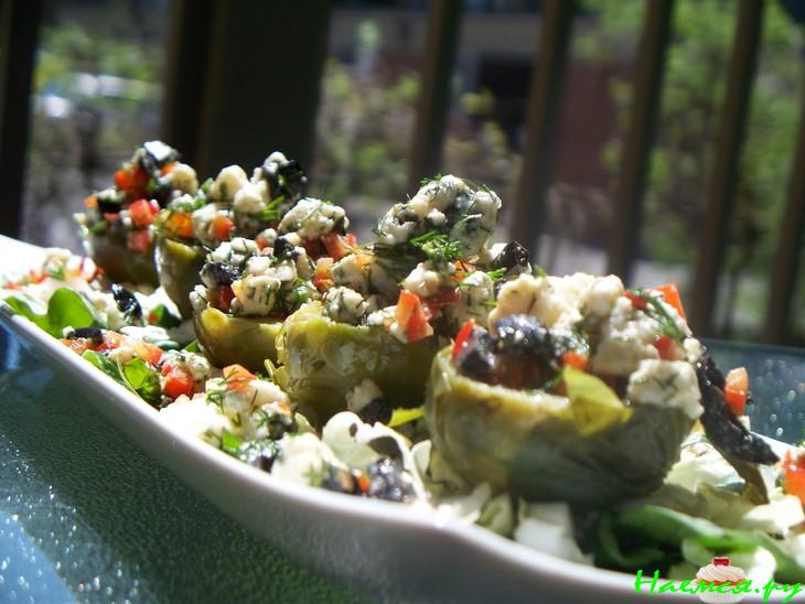 Закуска из брюссельской капусты с Рокфором 