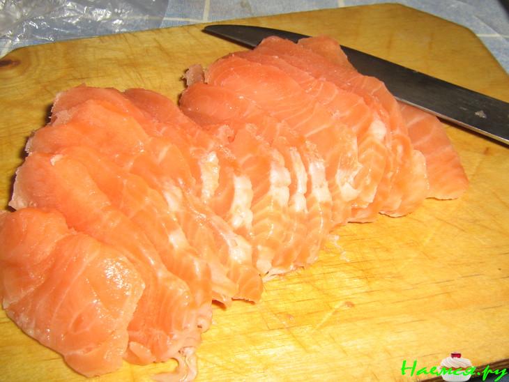 Семга слабосоленая домашняя