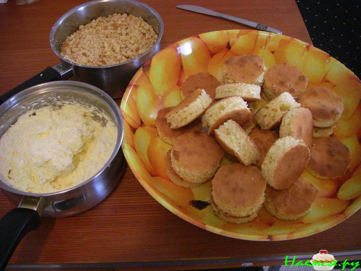 Пироженное "Ёжики"