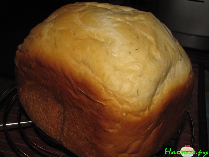 Майонезный хлеб (для хлебопечки)