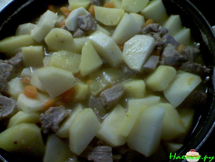 "Моя тушёная картошечка с индейкой"