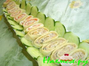 Домашние мини-рулетики