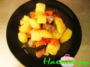 Жаркое со свининой по-домашнему