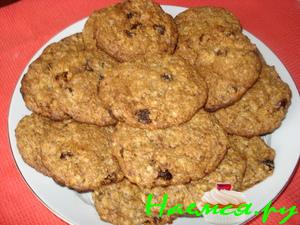 Овсяные печенья с шоколадом Овсяные печенья с шоколадом