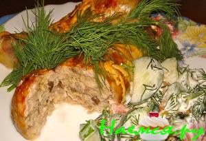 Фаршированные куриные ножки Фаршированные куриные ножки