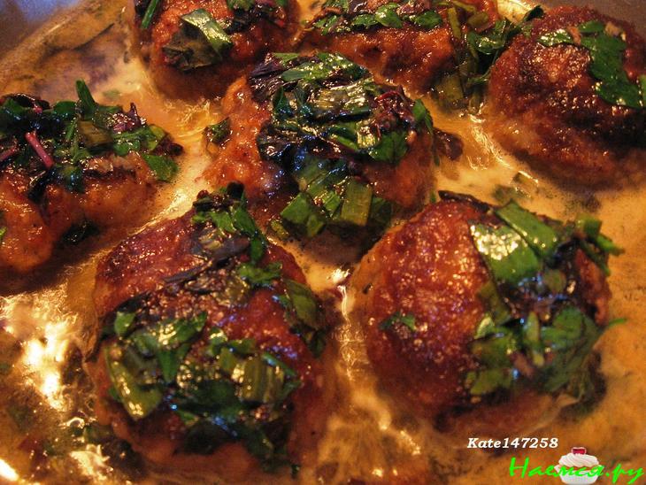 Котлеты в гранатово-пряном соусе Котлеты в гранатово-пряном соусе