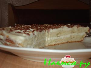 Торт "Мечта" с творожным кремом Торт "Мечта" с творожным кремом