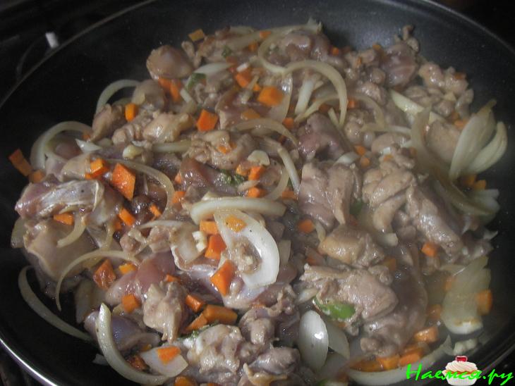 Острая курица по-китайски