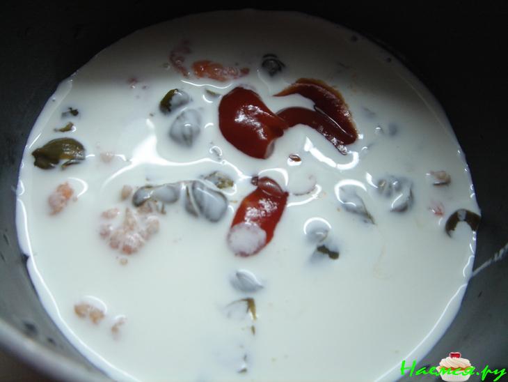 Форель со сливочным соусом