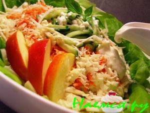 Салатик из корня сельдерея