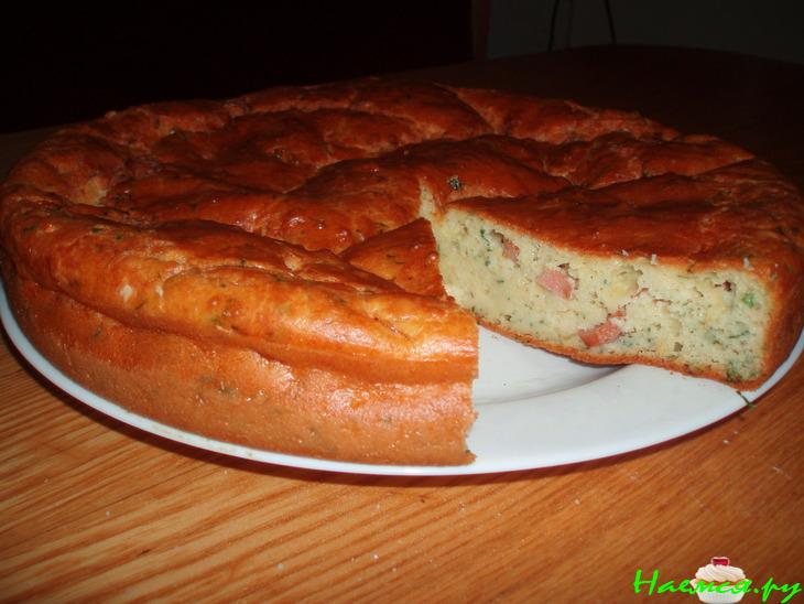 Пирог несладкий