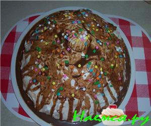 Торт "Вдохновение" с шоколадным кремом