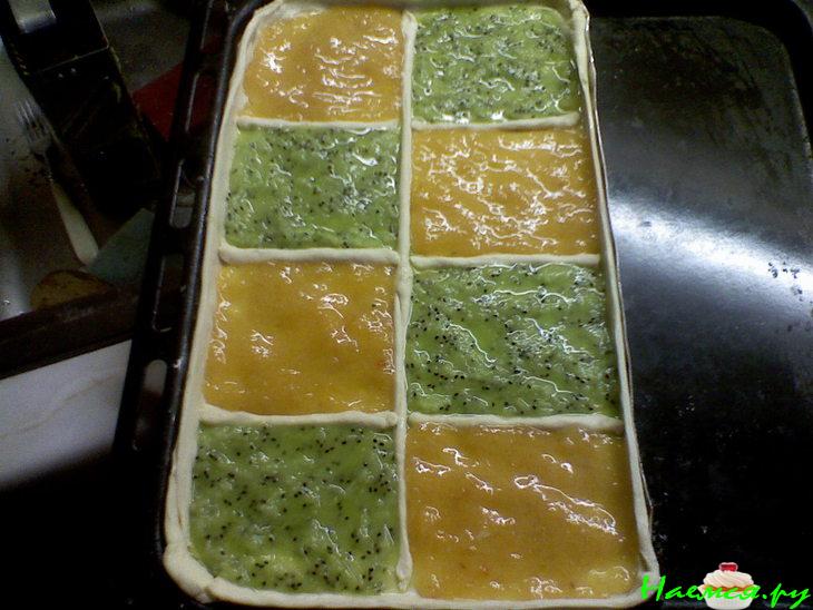 'Дуэт' (слоёный пирожок) 'Дуэт' (слоёный пирожок)