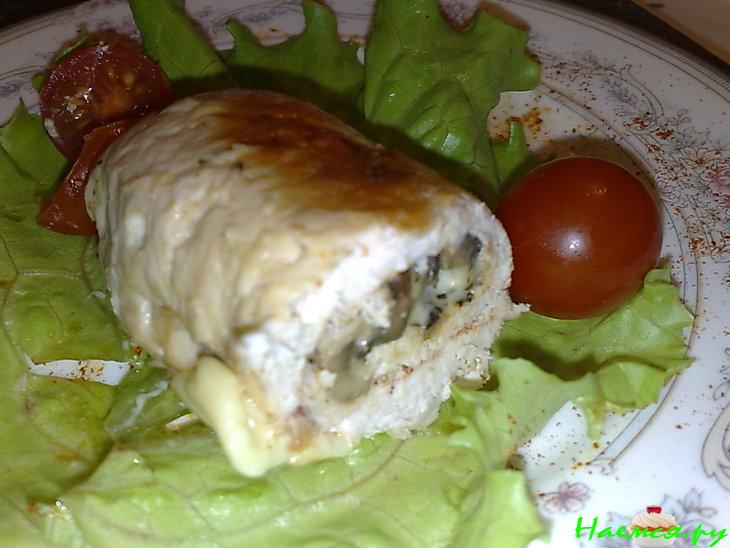 Куриные рулетики в фольге Куриные рулетики в фольге