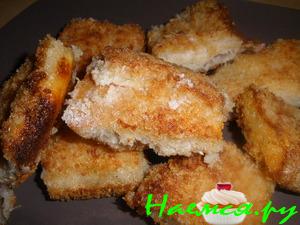 Креветочные гренки