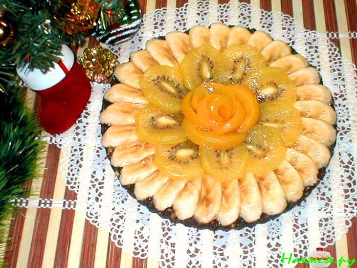 Шоколадная пицца