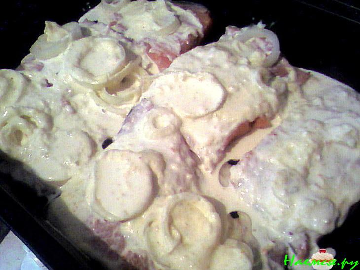 Филе горбуши по-быстрому