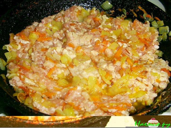 Запеканка из цветной и белокачанной капусты