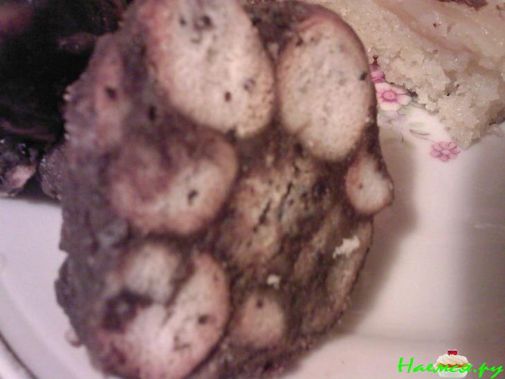 Шоколадная колбаска с баранками