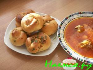 Булочки закусочные к борщу