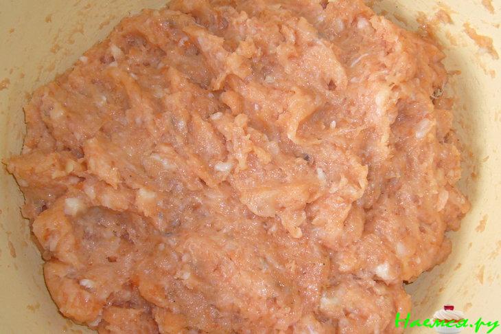 Зразы рыбные из сёмги и пангасиуса