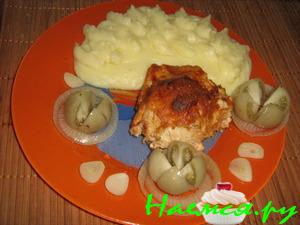 Помидорчики зеленые фаршированные