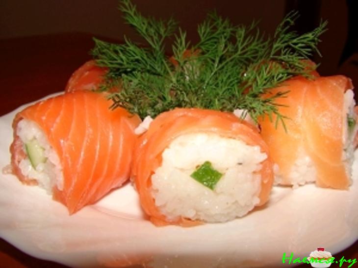 Рыбная закуска а-ля роллы Рыбная закуска а-ля роллы