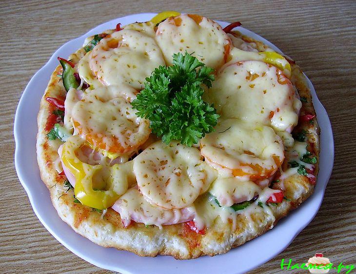 Пицца на сковороде