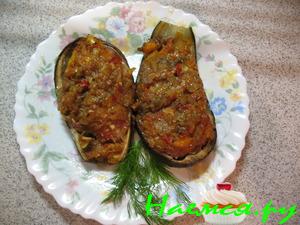 Баклажаны закусочные фаршированные