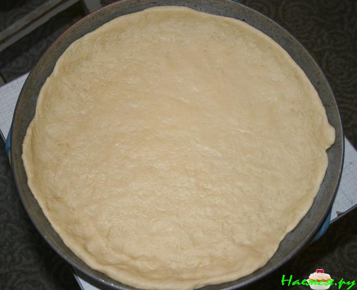 Пирог с тушеной капустой Пирог с тушеной капустой