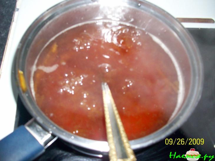 Персиковый пирог с манкой