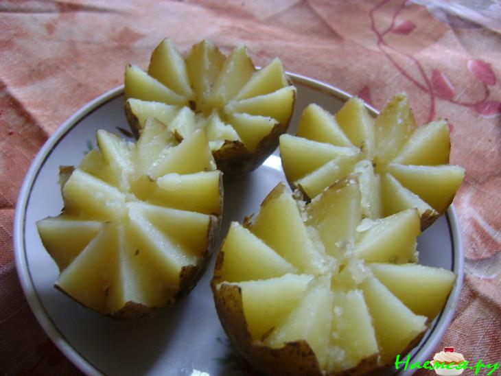 Картофельные розочки Картофельные розочки