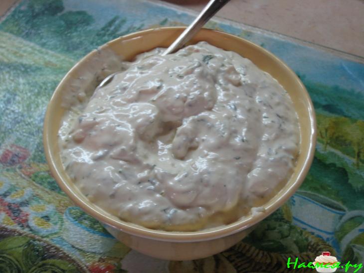 Соус "A LA TAR-TAR" к форельке